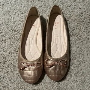 Danskin rose gold ballet flats